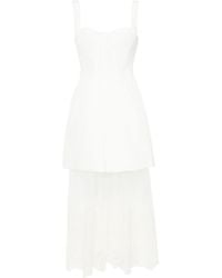Jonathan Simkhai - Mini-jurk Met Geborduurde Bloemen - Lyst