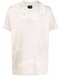 Givenchy - Camiseta con estampado de cadena y logo - Lyst