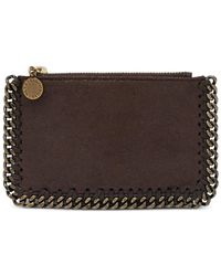 Stella McCartney - Falabella Zip Card Holder - Lyst