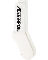 Adererror - Intarsia-knit Logo Socks - Lyst