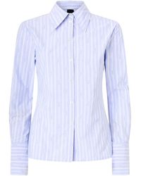 Pinko - Striped Cotton Shirt - Lyst