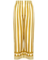 Eres - Striped-Pattern Trousers - Lyst