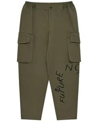 Comme des Garçons - Text-Print Trousers - Lyst