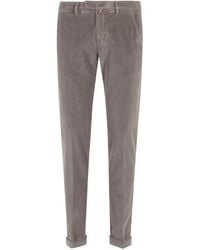Briglia 1949 - Corduroy Cuffed Trousers - Lyst