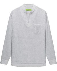 Shanghai Tang - V-Neck Shirt - Lyst