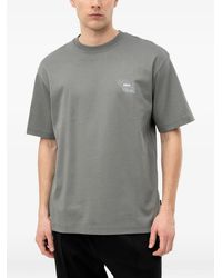BOSS - Graphic-Print Logo-Print T-Shirt - Lyst