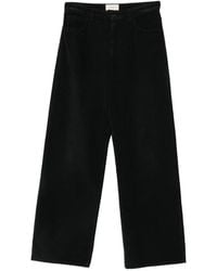 The Row - Eglitta Velvet Trousers - Lyst