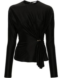 Rabanne - Top Con Detalles Fruncidos - Lyst