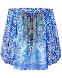 CAMILLA - Bosphorous Off-Shoulder Top - Lyst