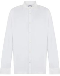 Fedeli - Long-Sleeve Cotton Shirt - Lyst