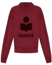 Isabel Marant - Moby Logo-Print Sweatshirt - Lyst