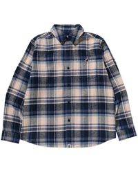 A Bathing Ape - Geruit Overhemd Met Applicatie - Lyst