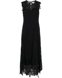Ulla Johnson - Idra Maxi-Jurk Met Geborduurd Kant - Lyst
