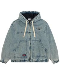 Aape By A Bathing Ape - Denim Jack Met Capuchon - Lyst