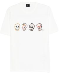 Paul Smith - Skull Graphic T-Shirt - Lyst