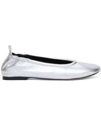 3.1 Phillip Lim - Id Metallic-Finish Ballerina Shoes - Lyst