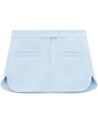 Courreges - カーブ ミニスカート - Lyst