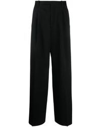Lanvin - Trousers Black - Lyst