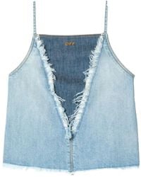 Off-White c/o Virgil Abloh - デニムトップ - Lyst