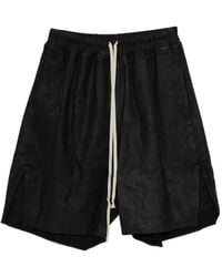 Rick Owens - Short Fendu À Lien De Resserrage - Lyst