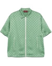 Gucci - Blouse Met Gg-Monogram - Lyst