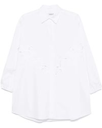 Dondup - エンブロイダリー シャツドレス - Lyst