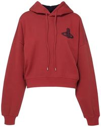 Vivienne Westwood - Box Cropped Hoodie - Lyst