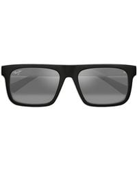 Maui Jim - 'Opio Square-Frame Sunglasses - Lyst