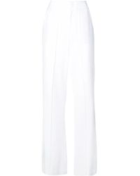 Alice + Olivia - High-Waist Slim-Fit Trousers - Lyst