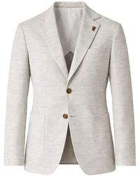Pal Zileri - Blazer Boutonné À Revers Crantés - Lyst