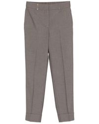 Peserico - Cuffed Trousers - Lyst