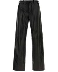 Fendi - Leren Broek - Lyst