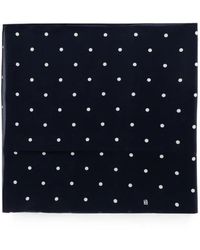 Dolce & Gabbana - Polka-Dot Silk Scarf - Lyst