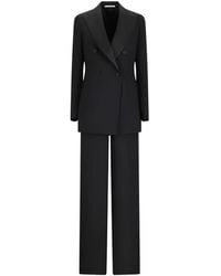 Tagliatore - Double-Breasted Peak-Lapel Suit - Lyst