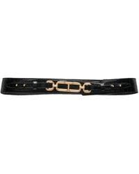 Tom Ford - Crocodile-Effect Leather Belt - Lyst