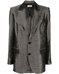 Zadig & Voltaire - Vegy Jacquard Blazer - Lyst