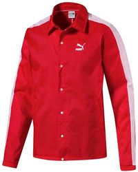 PUMA - Logo-Detail Jacket - Lyst