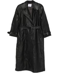 S.W.O.R.D - Belted Double-Breasted Coat - Lyst