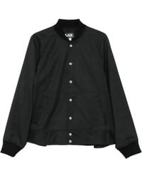 COMME DES GARÇON BLACK - Press-Stud Raglan-Sleeve Jacket - Lyst