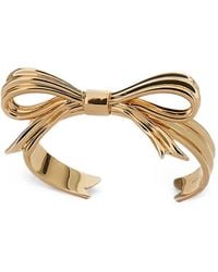 Self-Portrait - Bow-Detail Cuff Bracelet - Lyst