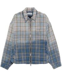 Cole Buxton - Tartan-Pattern Zip-Fastening Jacket - Lyst
