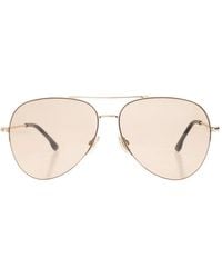 Victoria Beckham - Pilot-Frame Sunglasses - Lyst