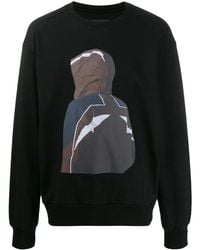 Juun.J - Printed Cotton Sweater - Lyst