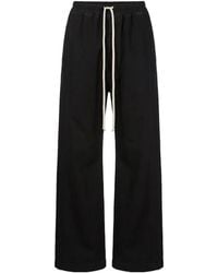 Rick Owens - Drkshdw Snap-Button Wide-Leg Trousers - Lyst