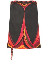 PUCCI - Fari-Print Cotton And Linen Dress - Lyst
