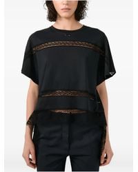 Barbara Bui - Lace T-Shirt - Lyst