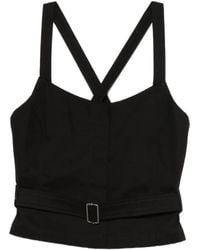 Our Legacy - Belted Vest - Lyst