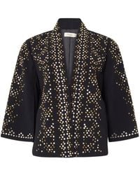 Temperley London - Oberon Stud-Embellished Jacket - Lyst