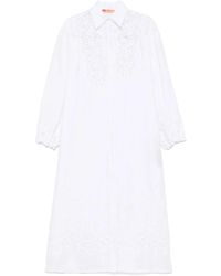 Ermanno Scervino - レースディテール シャツドレス - Lyst