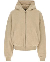 Entire studios - Zip-Up Cotton Hoodie - Lyst